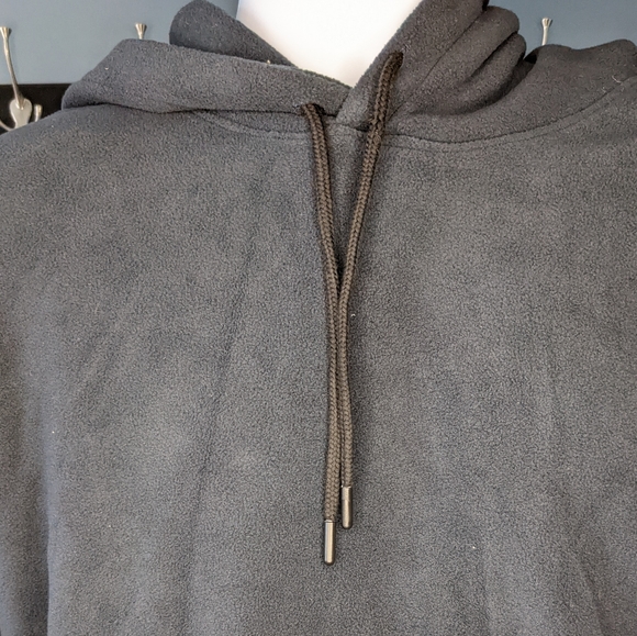 NWT Sovereign Code (Nordstrom) Men's All Fleece Navy Blue Hoodie - Picture 5 of 6